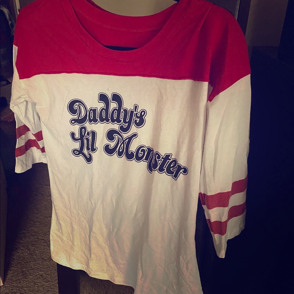 Hot Topic Suicide Squad Harley Quinn Top